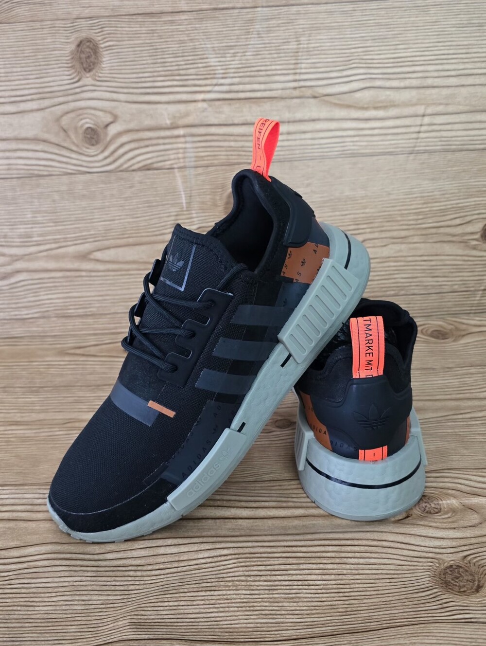 Adidas NMD_R1 'Black Solar Red'